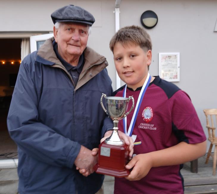 Man of Match - Freddie Caine with Evan Martin